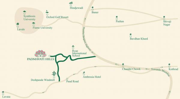  padmavati-hills-a-wing Location Plan