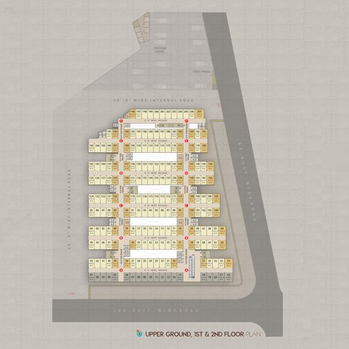  trade-centre Trade Centre Upper Ground Cluster Plan from 1st to 2nd Floor