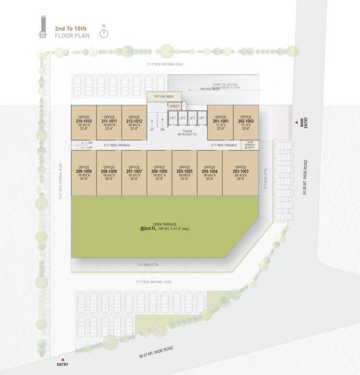  armieda 1 Cluster Plan From 2nd To 10th Floor