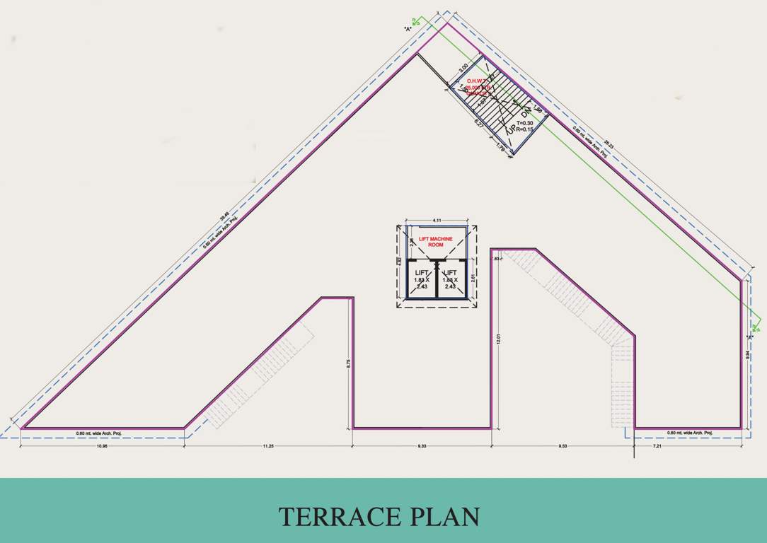  earth plaza 1Terrace  Cluster Plan