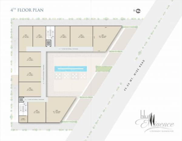  eminence Eminence Cluster Plan for 4th Floor
