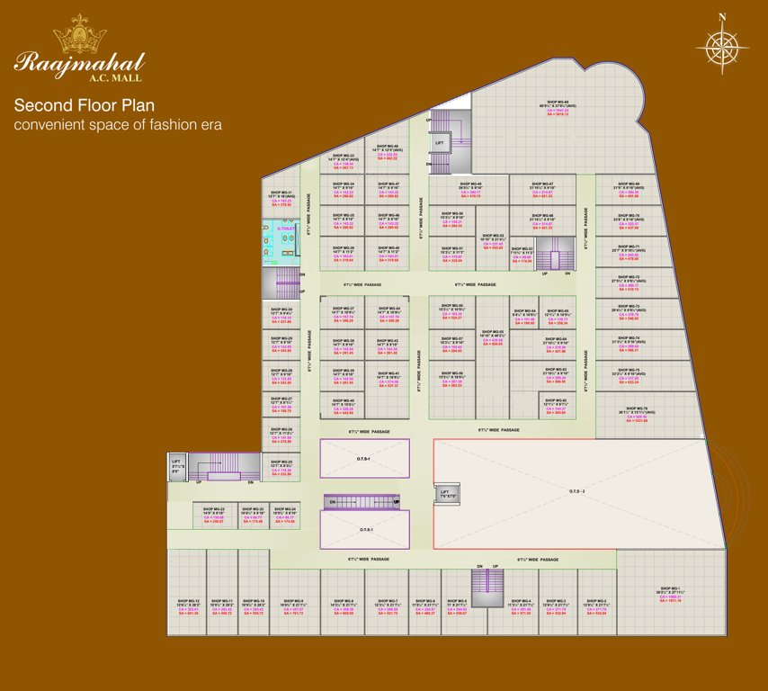  ac mall AC Mall Cluster Plan for 2nd Floor