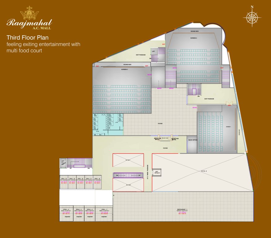  ac mall AC Mall Cluster Plan for 3rd Floor