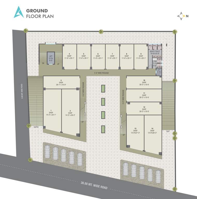  safal arise Safal Arise Ground Floor Cluster Plan
