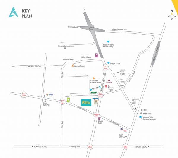  safal-arise Location Plan