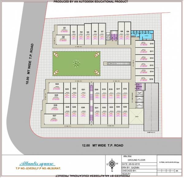 Atlantis Square Cluster Plan for ground Floor atlantis-square Atlantis Square Cluster Plan for ground Floor