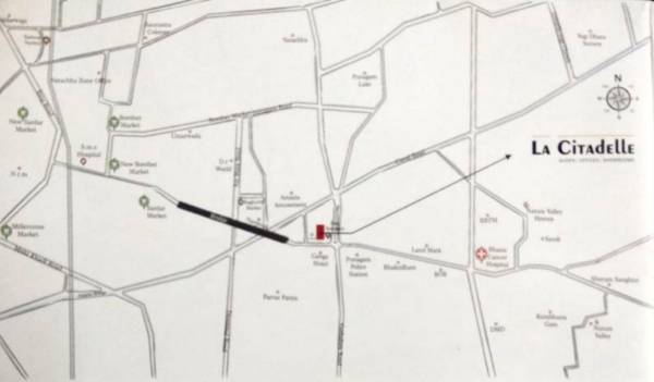 Location Plan la-citadell Location Plan