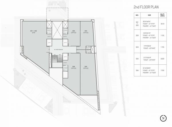 Orbit 1 Cluster Plan for 2nd Floor orbit-1 Orbit 1 Cluster Plan for 2nd Floor