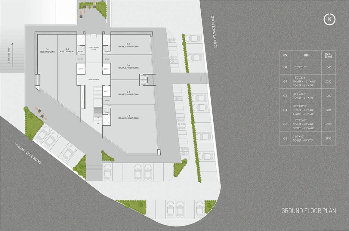 orbit 1 Orbit 1 Cluster Plan for ground Floor
