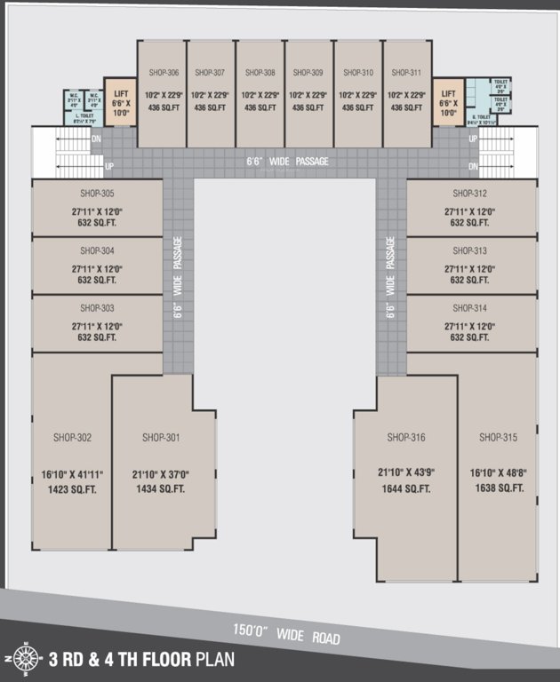  solitaire quays Solitaire Quays Cluster Plan From 3rd To 4th Floor