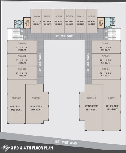 Solitaire Quays Cluster Plan From 3rd To 4th Floor solitaire-quays Solitaire Quays Cluster Plan From 3rd To 4th Floor