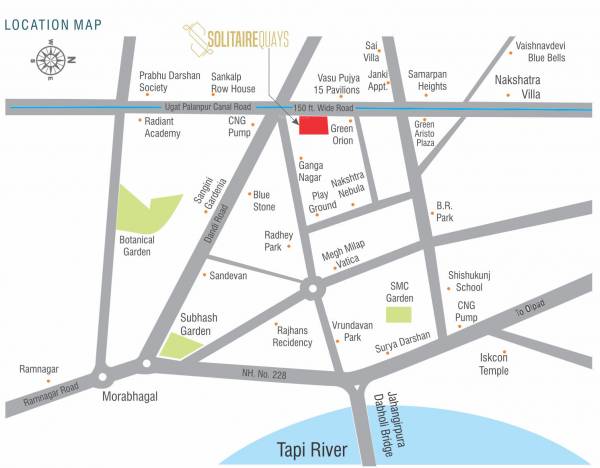 Location Plan solitaire-quays Location Plan
