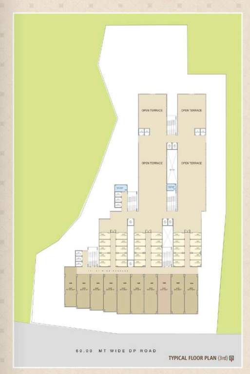  ofira textile hub Ofira Textile Hub Cluster Plan for 3rd Floor