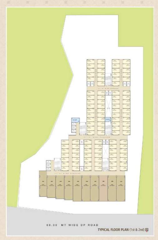 ofira textile hub Ofira Textile Hub Cluster Plan from 1st to 2nd Floor