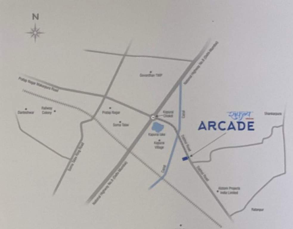  arcade Location Plan