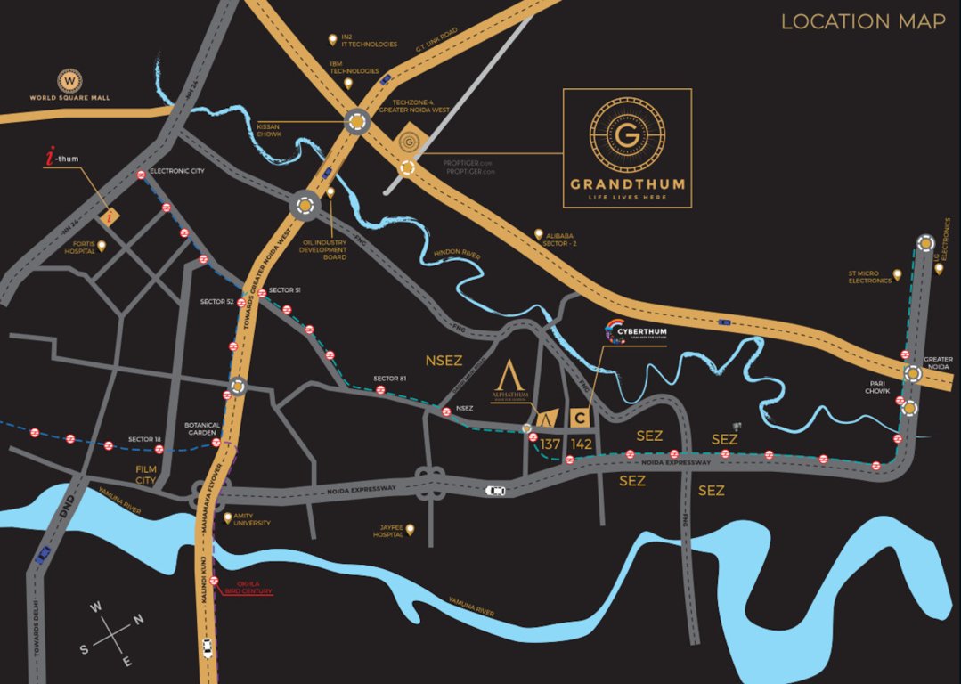  grandthum phase iv Location Plan
