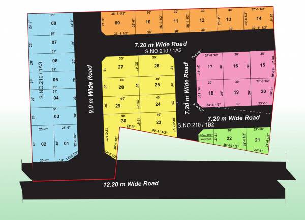  sri-venkateshwara-nagar Layout Plan