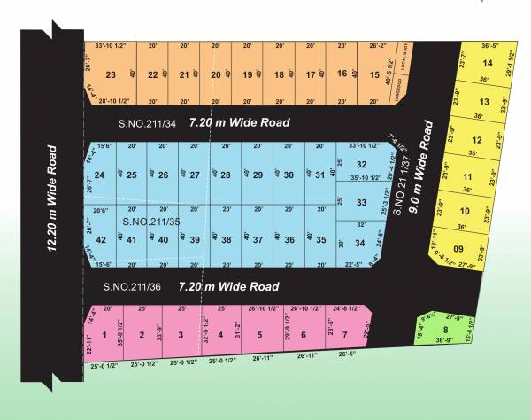  sri-venkateshwara-nagar Layout Plan