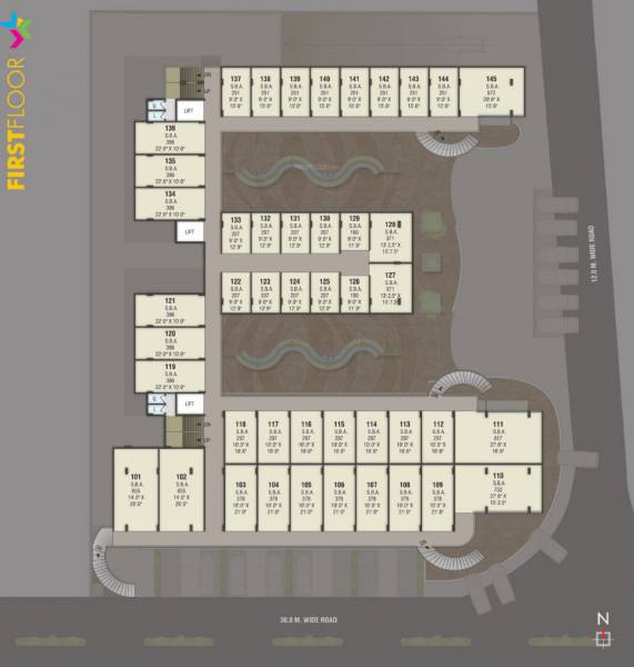  comfort Block 1 Cluster Plan For 1st Floor