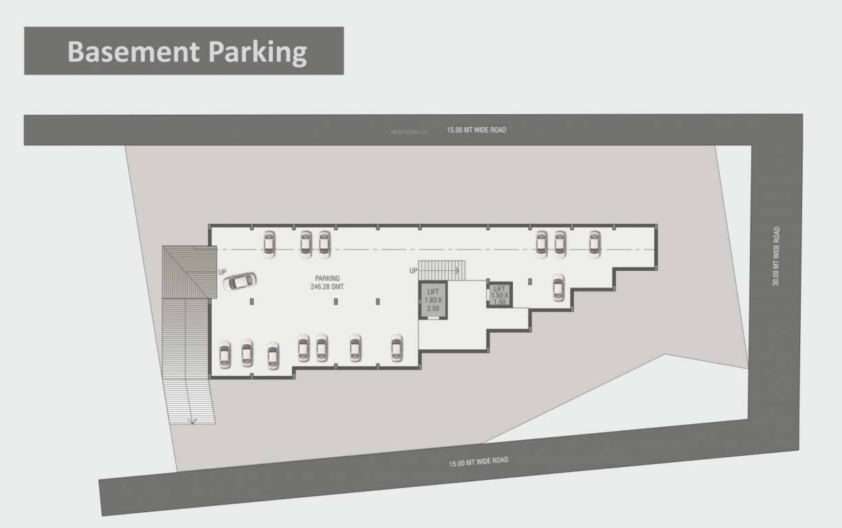 palmhub Palmhub Cluster Plan for Basement Floor