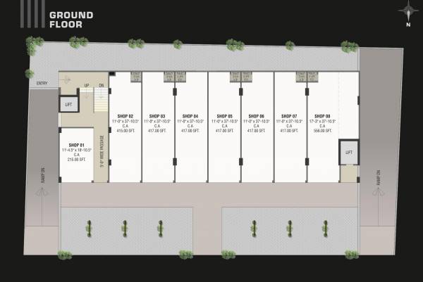  status Status Cluster Plan for ground Floor