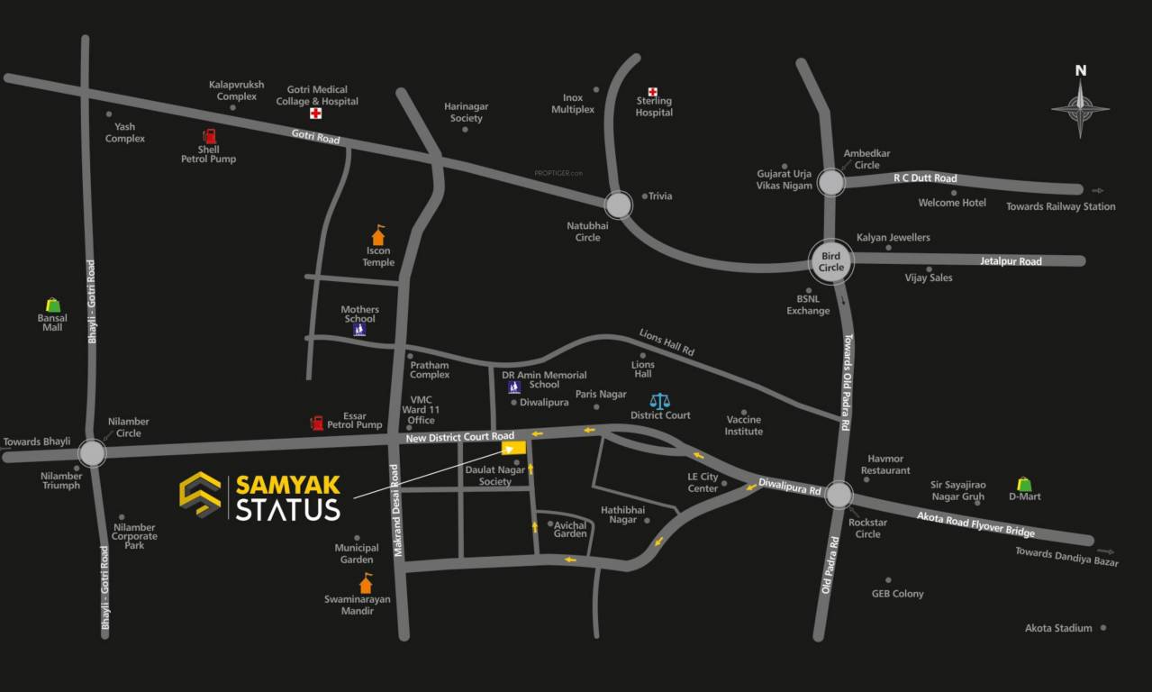 status Location Plan