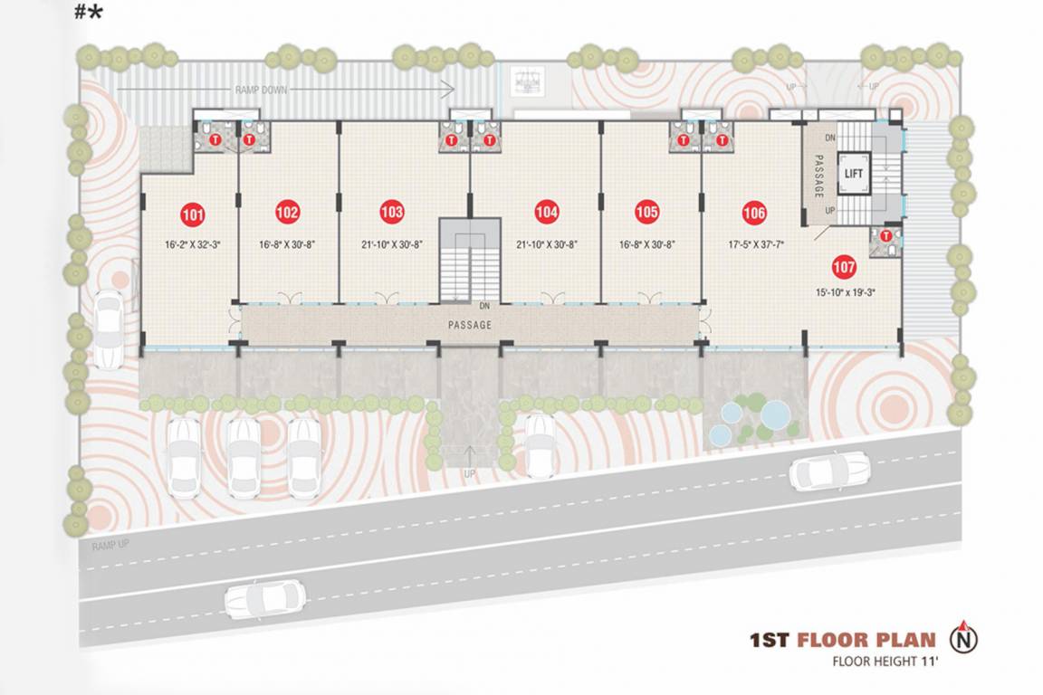 aspire Aspire Cluster Plan for 1st Floor