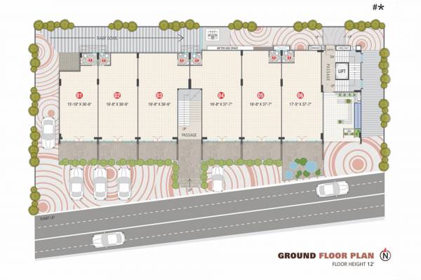  aspire Aspire Cluster Plan for ground Floor