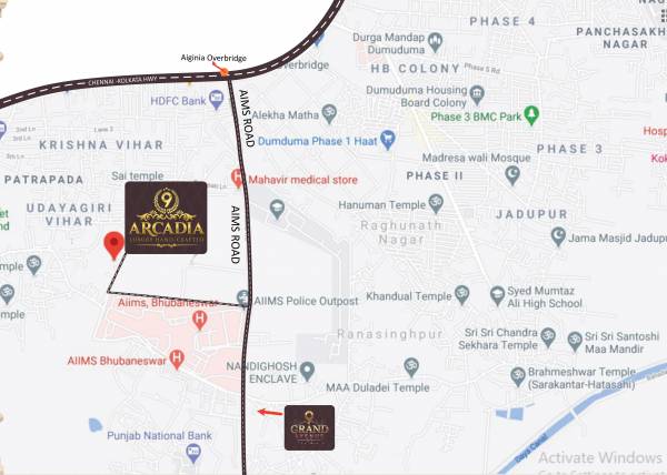 Location Plan 9-arcadia Location Plan