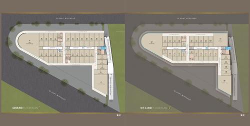  sunday-hub Sunday Hub Cluster Plan from ground to 2nd Floor