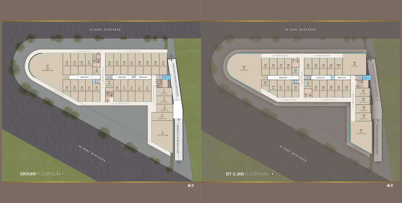 sunday hub Sunday Hub Cluster Plan from ground to 2nd Floor