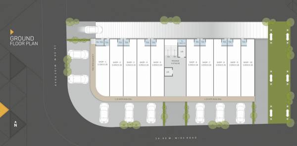  sahyog-space A Cluster Plan For Ground Floor