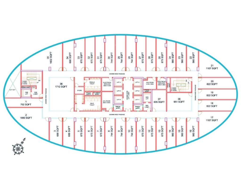  grandthum phase ii Layout Plan
