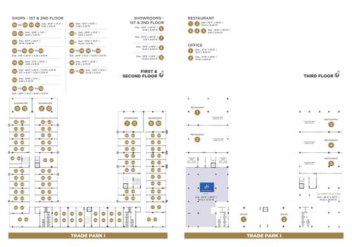  trade-park-phase-1 Trade Park Phase 1 Cluster Plan from 1st to 3rd Floor