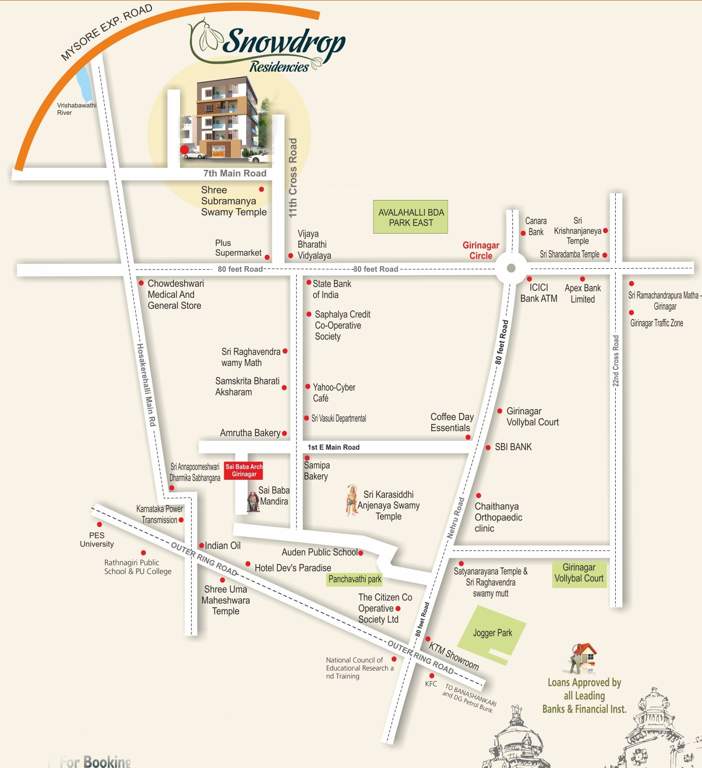  snowdrop residences Location Plan