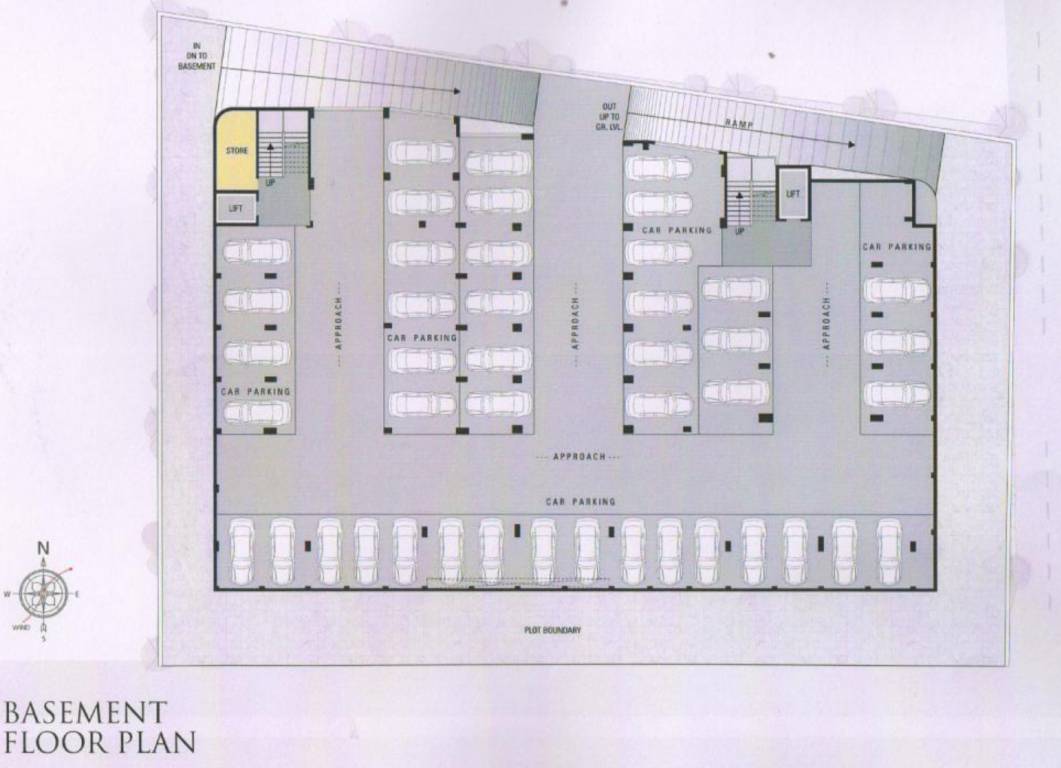  anaya business center 1 Basement Cluster Plan
