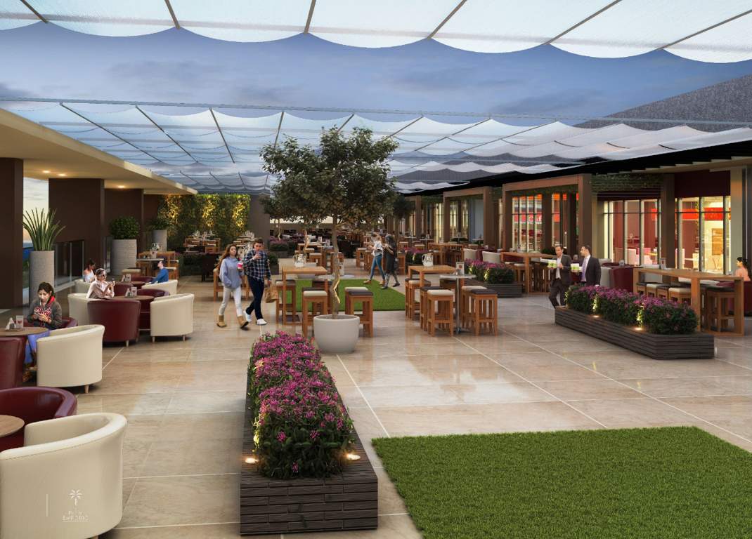  palm emporio mall Terrace Garden