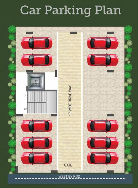  adya-enclave Adya Enclave Cluster Plan for ground Floor