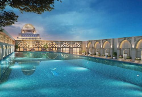  sikka-kingsberry-greens-service-apartment Swimming Pool