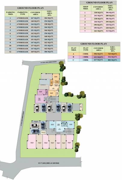  urvi Urvi Cluster Plan for ground Floor