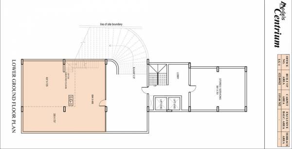  centrium Models Centrium Lower Cluster Plan for ground Floor