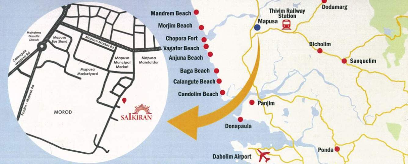  s k towers Location Plan