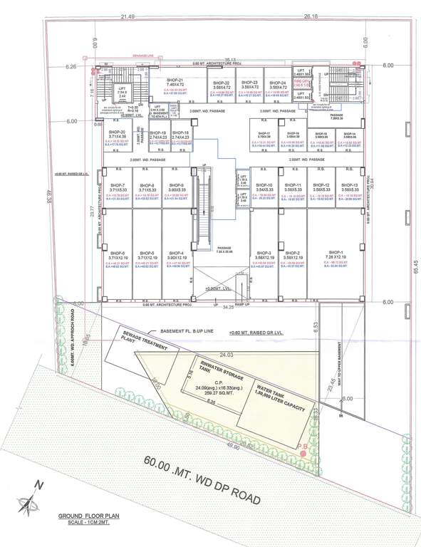  zircon arena A Ground Cluster Plan