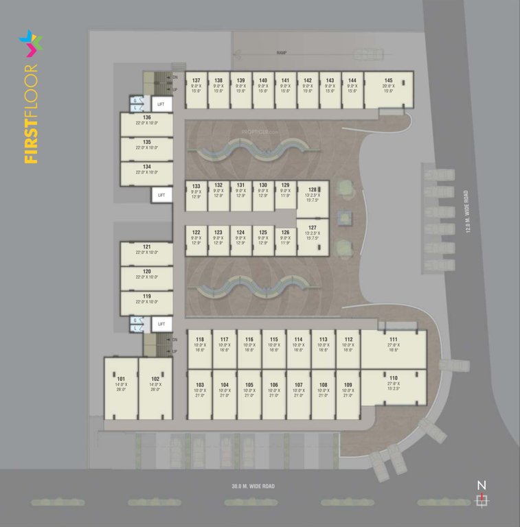  broadway comfort Broadway Comfort Cluster Plan for 1st Floor