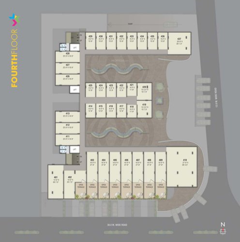 Broadway Comfort Cluster Plan for 4th Floor broadway-comfort Broadway Comfort Cluster Plan for 4th Floor