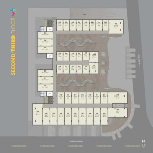 Broadway Comfort Cluster Plan from 2nd to 3rd Floor broadway-comfort Broadway Comfort Cluster Plan from 2nd to 3rd Floor