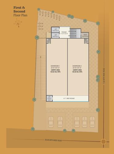  madhus-icon Madhus Icon Cluster Plan from 1st to 2nd Floor