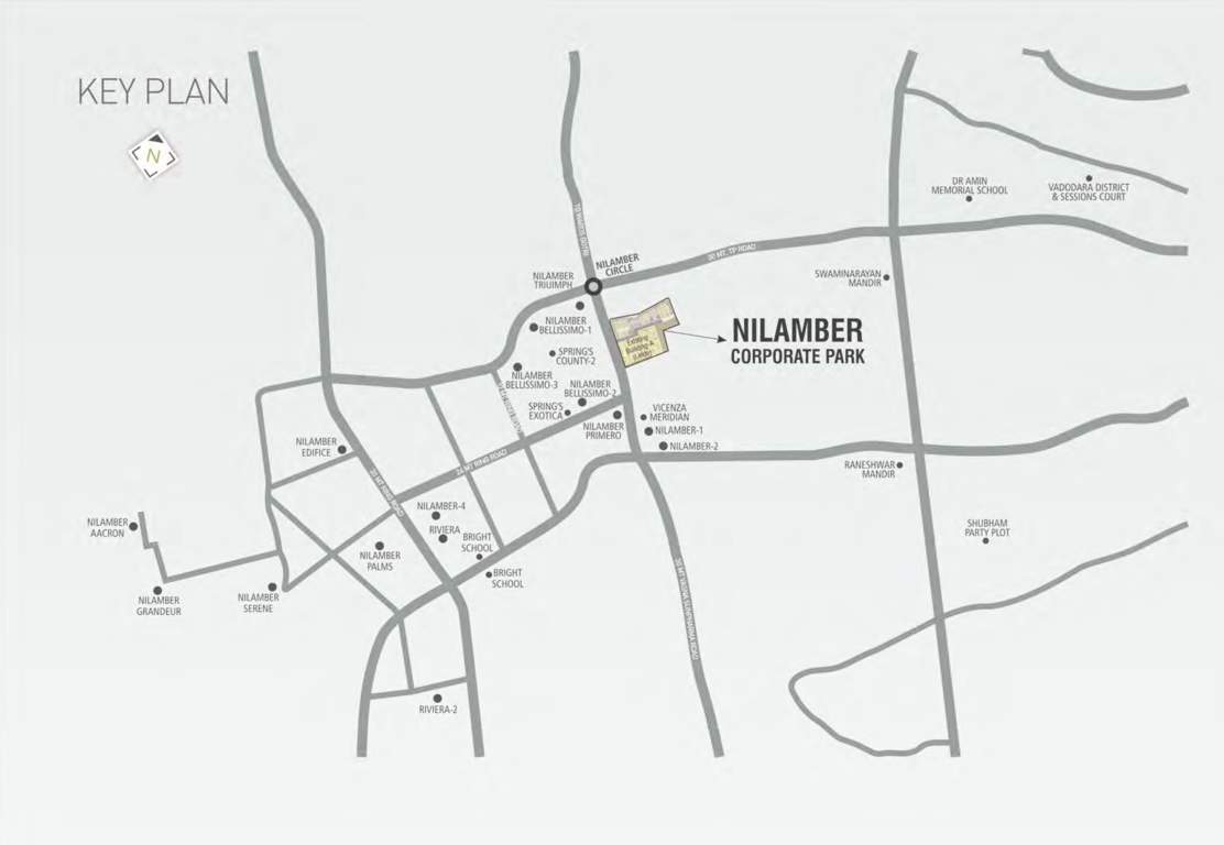  corporate park Location Plan