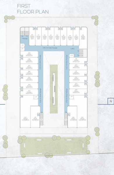 Block A Cluster Plan for 1st Floor galleria Block A Cluster Plan for 1st Floor