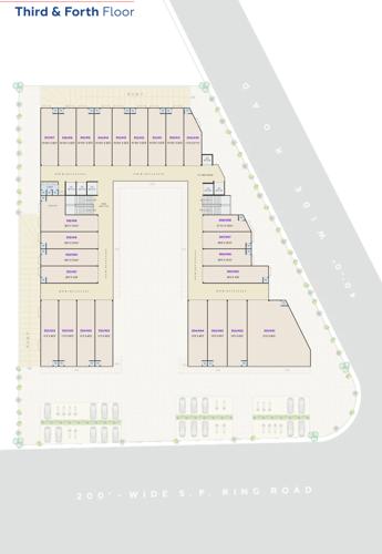  the-newyork-empire The Newyork Empire Cluster Plan For 3rd & 4th Floor